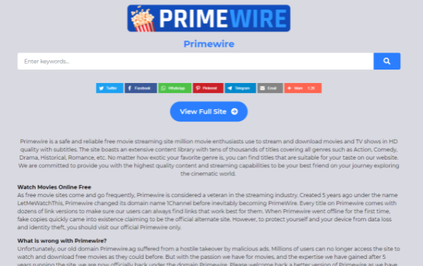 Unblock Everything With Primewire TV Shows and Movies